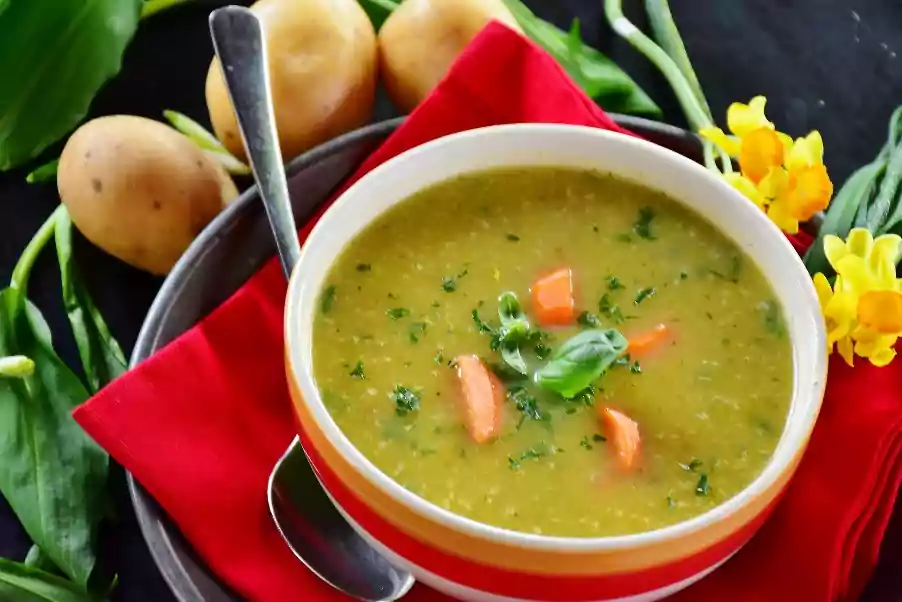 Healthy Potato Soup / पोटैटो सूप